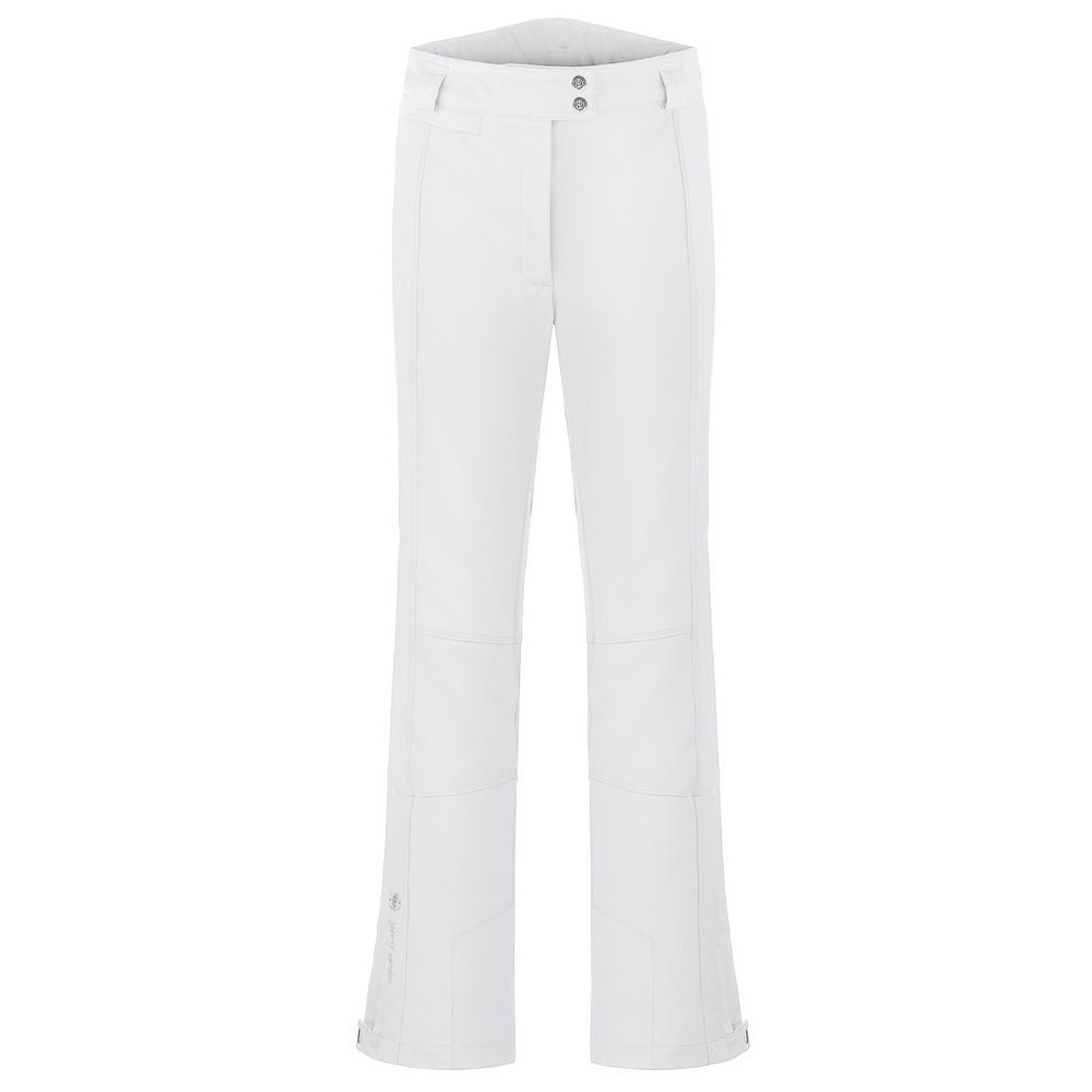 Poivre Blanc Stretch Ski Pants - White, Winter Ski Pants