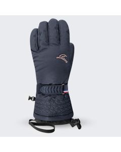 Racer Ladies Goose Down Ski Gloves - Navy 